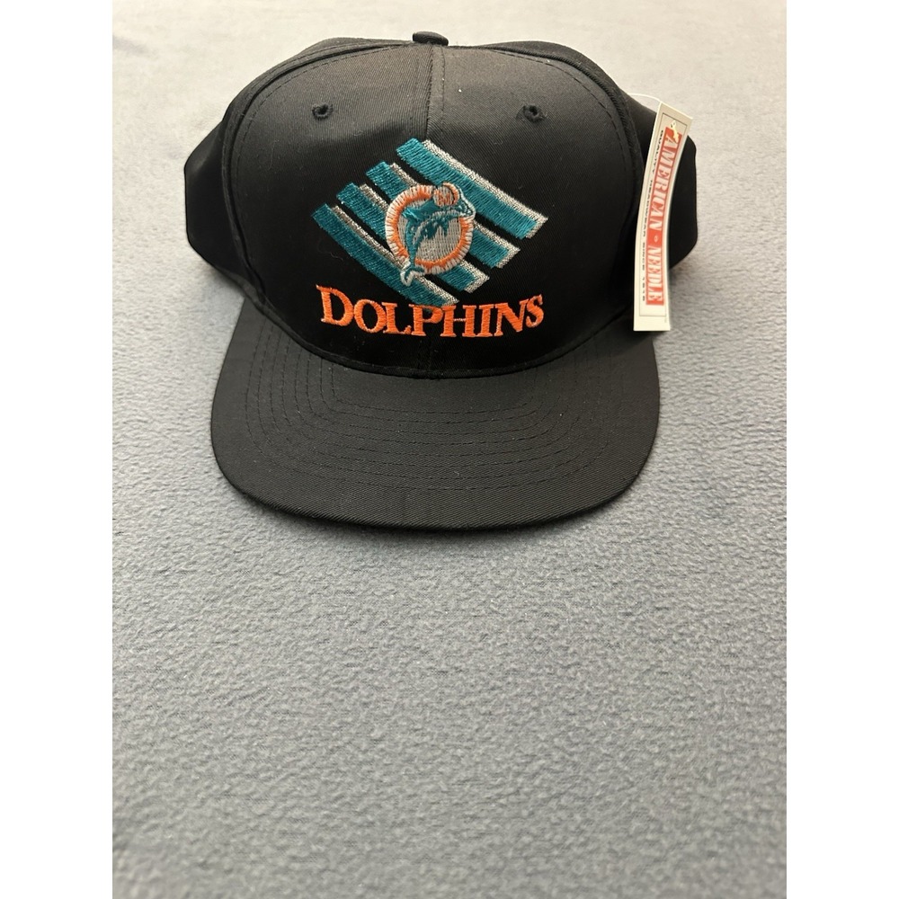 Vintage Miami Dolphins Snap Back Hat American Needle